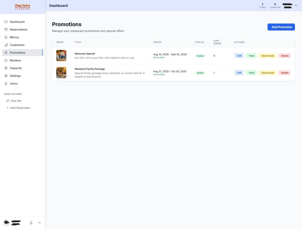 Dashboard